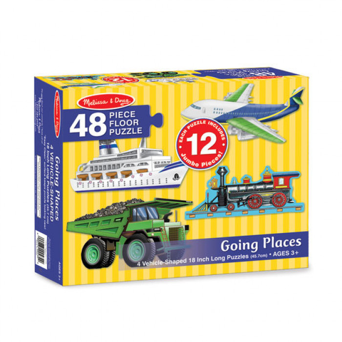 Мега-пазл "Транспорт", 48 елементів Melissa&Doug (MD432)