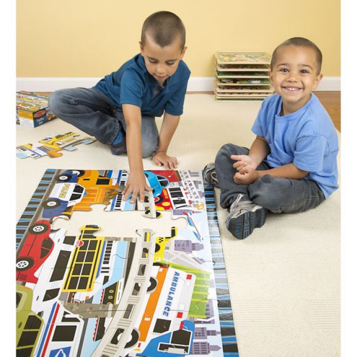 Мега-пазл "Пробка", 24 елемента Melissa&Doug (MD4421)