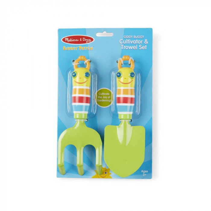 Металевий набір культіватора та лопатки "Щаслива бабка" Melissa&Doug (MD6281)