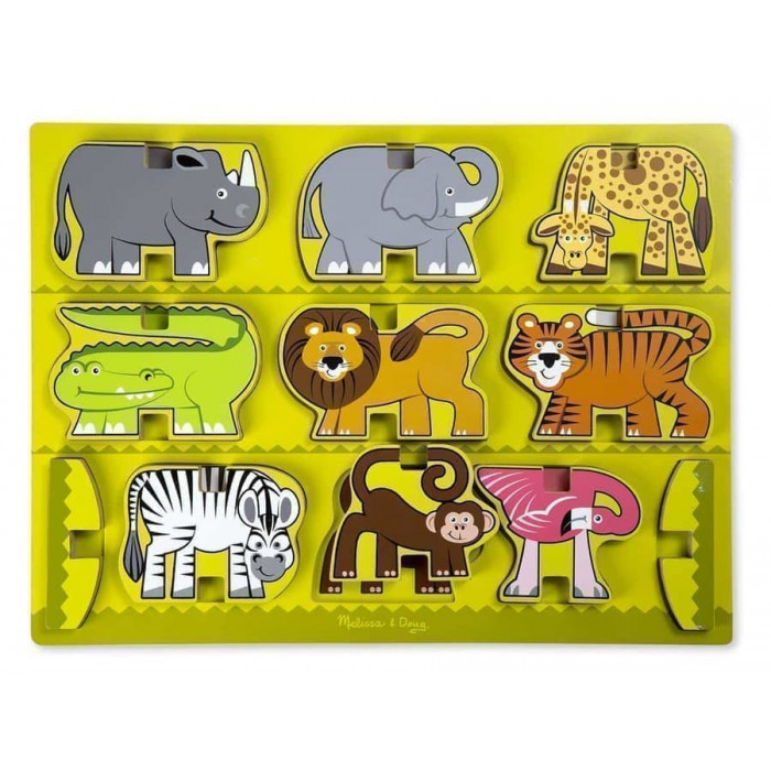 Дерев'яна головоломка-укладка "Сафарі" Melissa&Doug (MD9024)