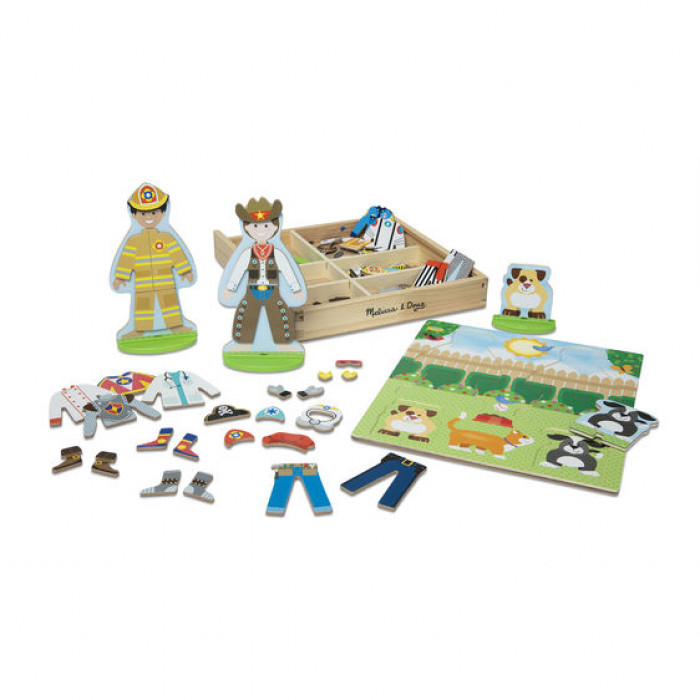 Дерев'яний набір з магнітними фігурками "Діяльність" Melissa&Doug (MD9309)