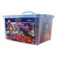 Магнітний конструктор МАГНІКОН, 268 деталей Plastic box (MK-268)