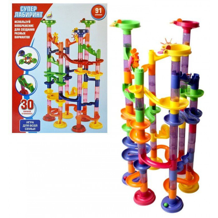 Супер лабіринт, 91 деталь Microlab Toys (SL-91)