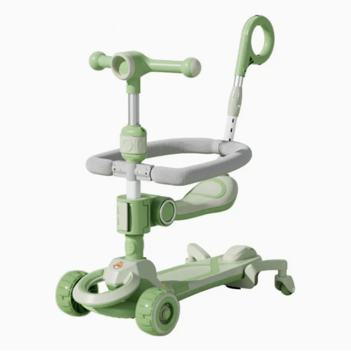 Самокат CITY LINE 4in1 Baby Care 388 (Зеленый) (606s2562)