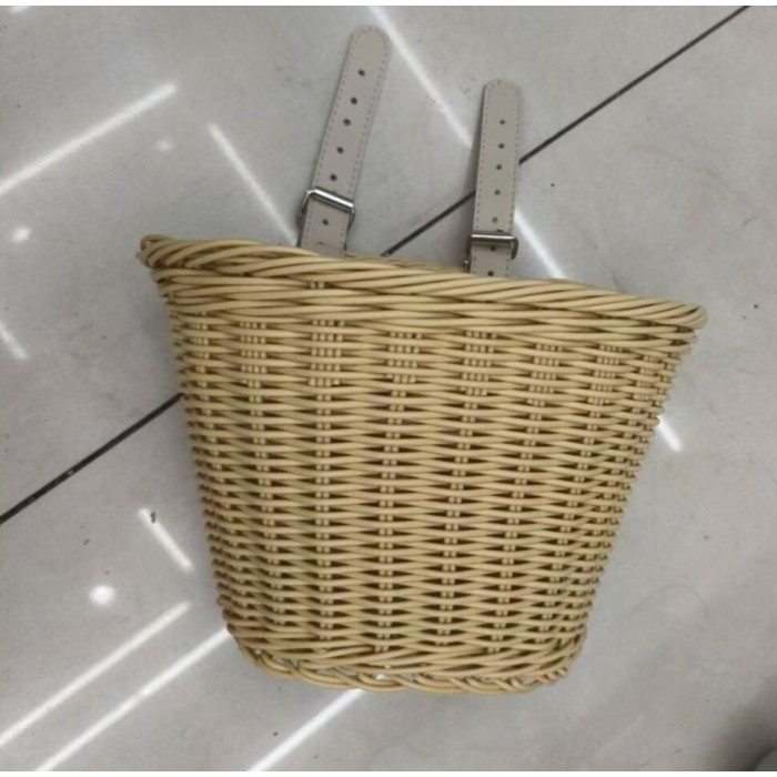 Корзинка Basket для самоката, велосипеда (Basket 02-20 см light brown) (700s3232)